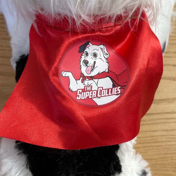 The Super Collies Hero Plush Border Collie Dog Late Night with David Letterman - Picture 7 of 13